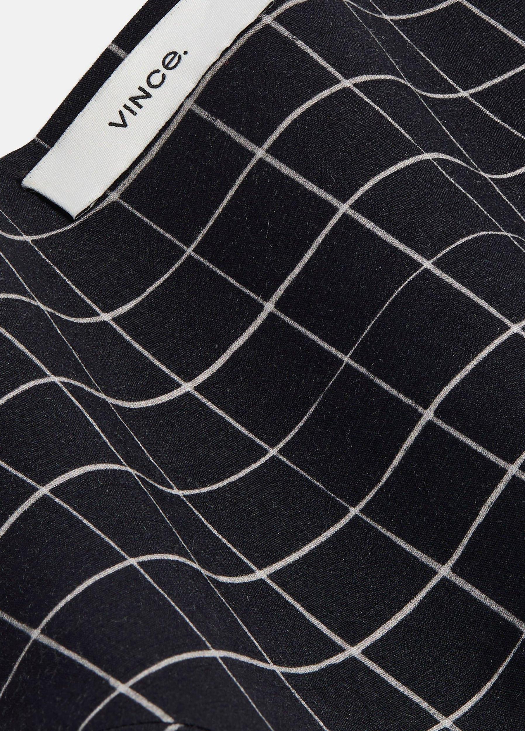 Trellis Plaid Cotton-Blend Headkerchief Product Image