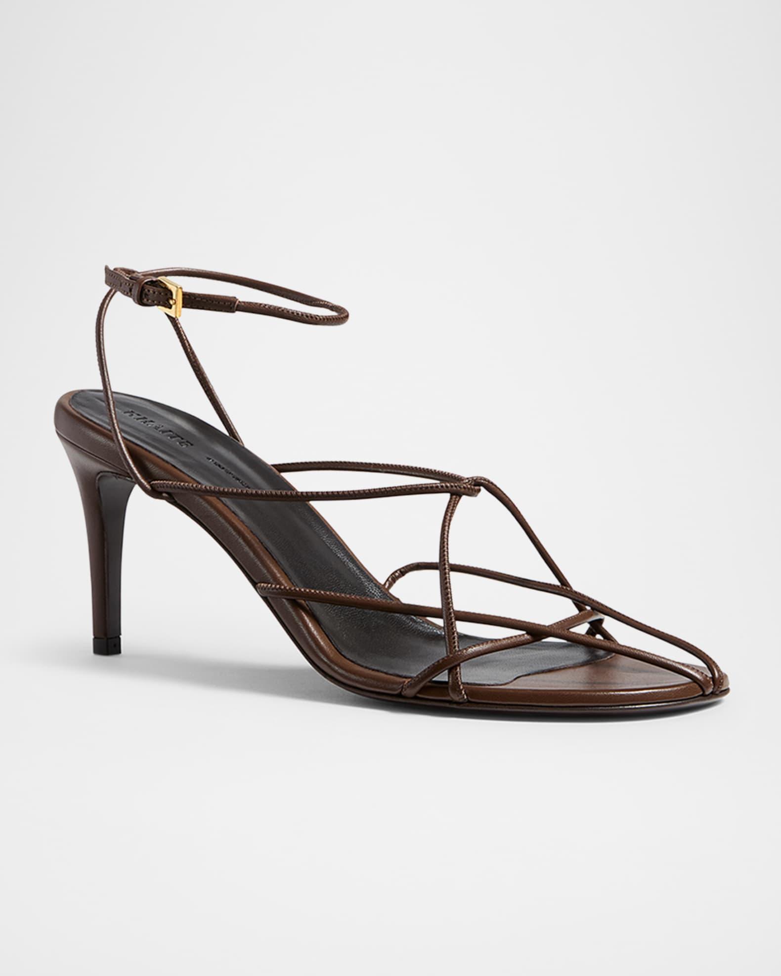 Loulou Nappa Leather Sandals Product Image