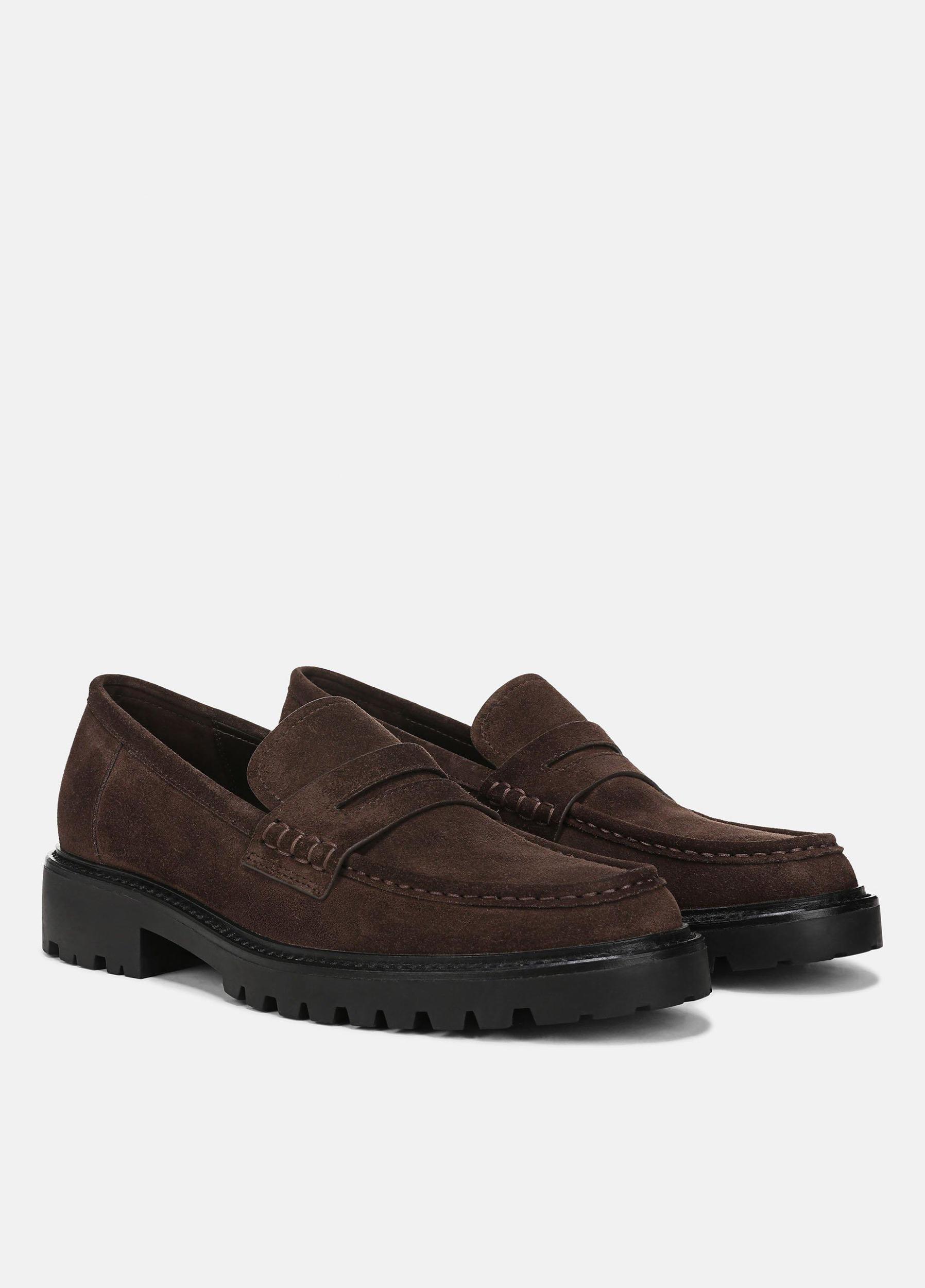 Delmore Suede Lug-Sole Loafer Product Image