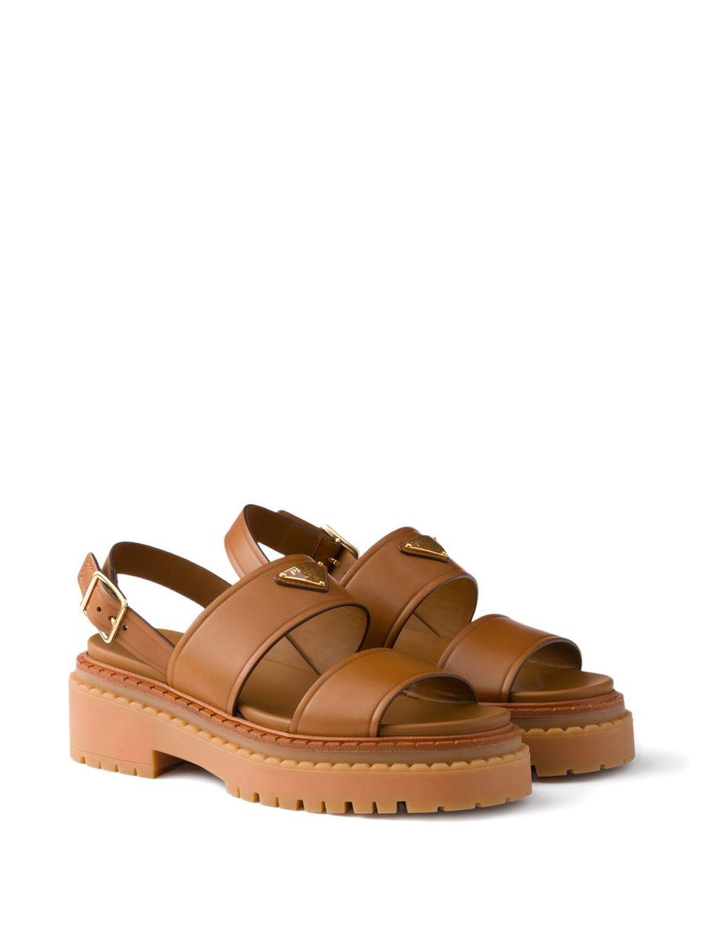 55mm buckle-strap platform sandals Product Image