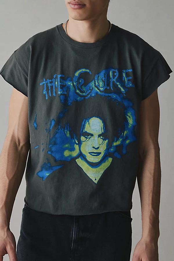 Backstage Graphic Cropped Muscle Tee Mens at Urban Outfitters Product Image