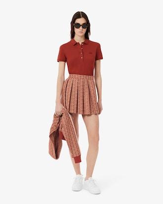 Monogram Jacquard Pleated Skirt Product Image