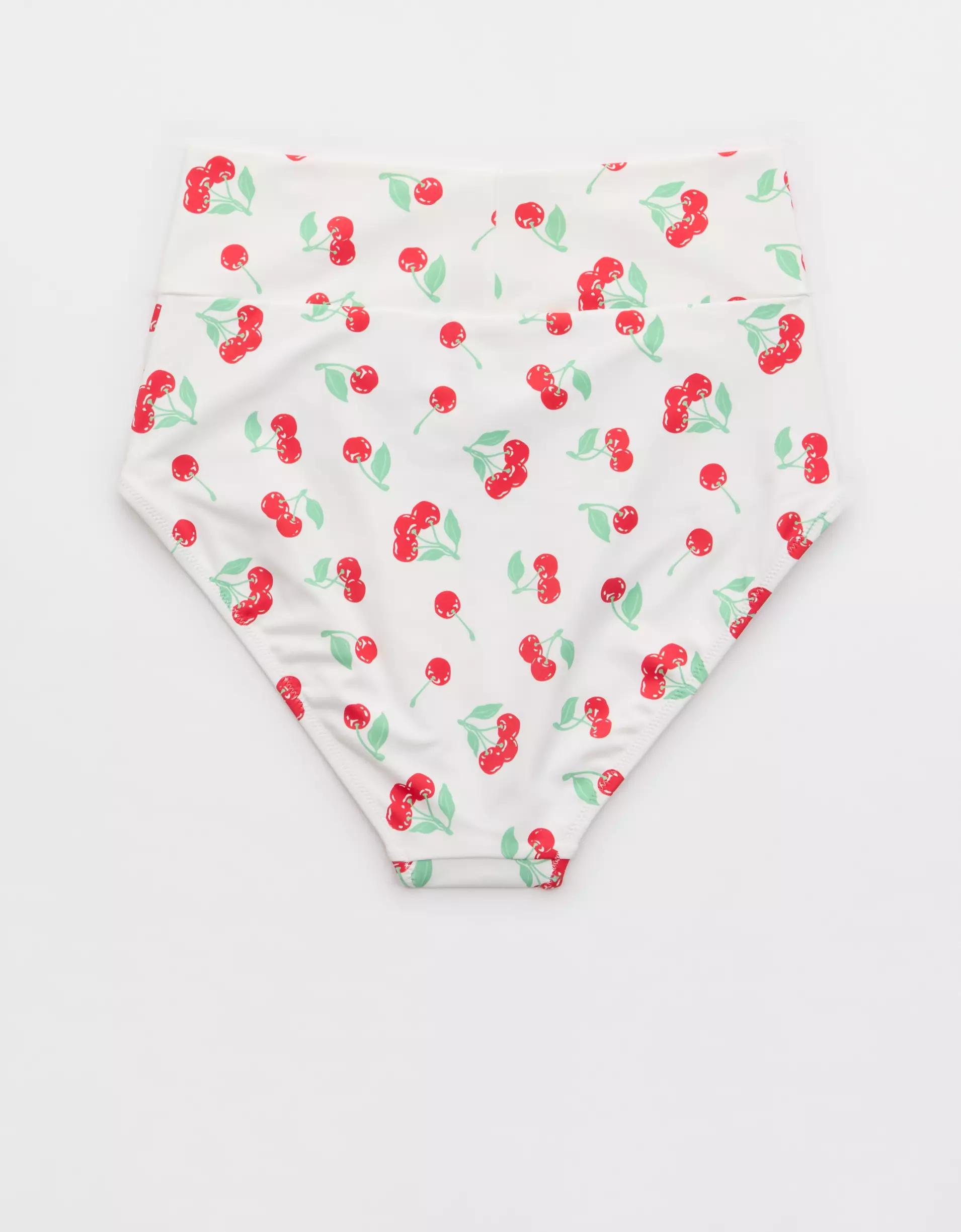 Aerie Crossover High Waisted Bikini Bottom Product Image