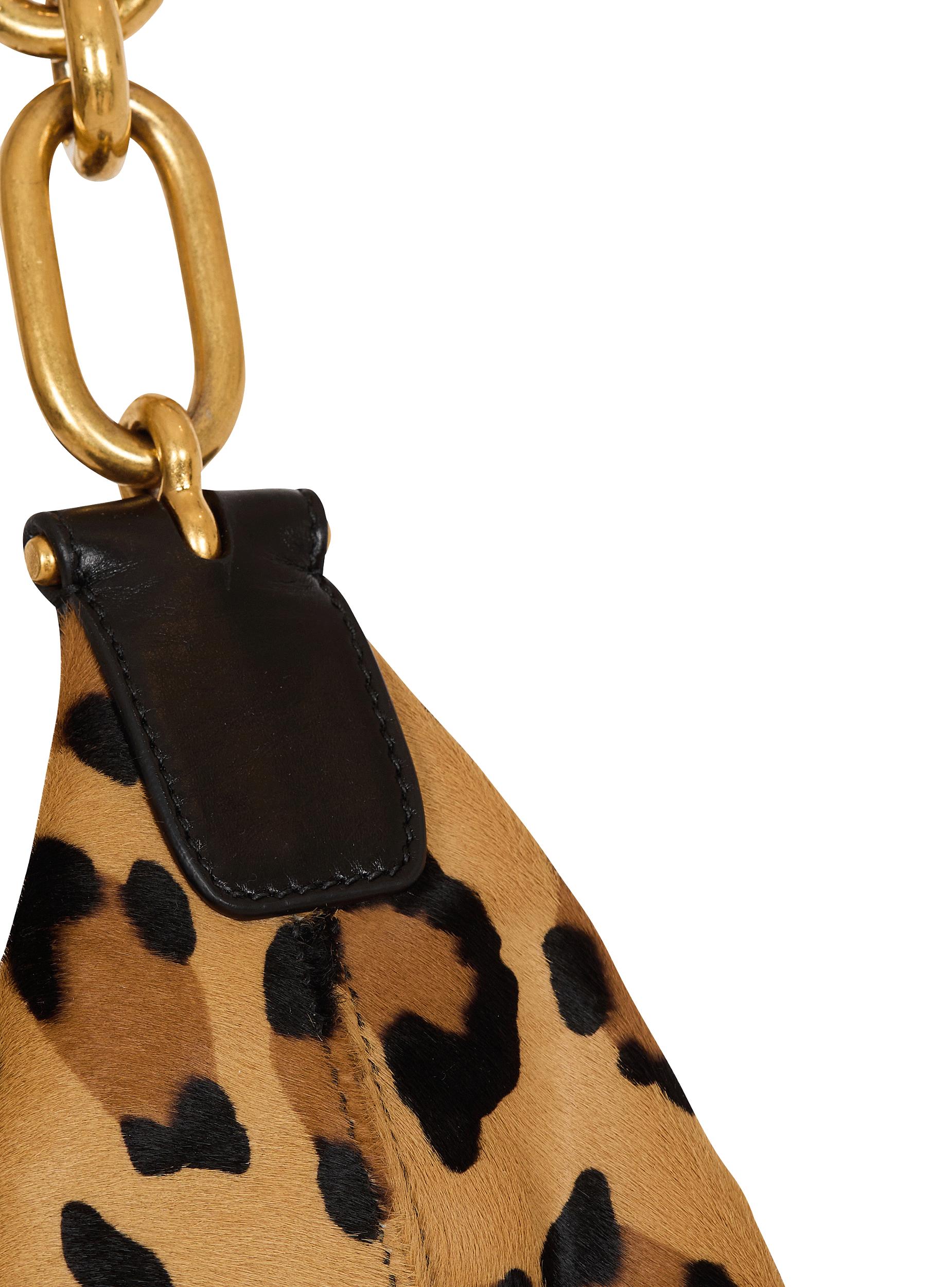 Sync Hobo leopard print leather bag Product Image