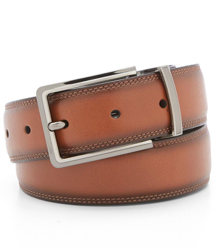 Roundtree & Yorke Double Leather Reversible Belt Product Image