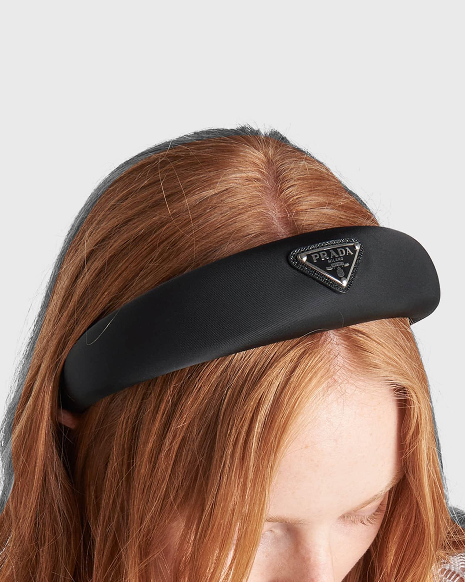 Triangle Logo Padded Re-Nylon Headband Product Image
