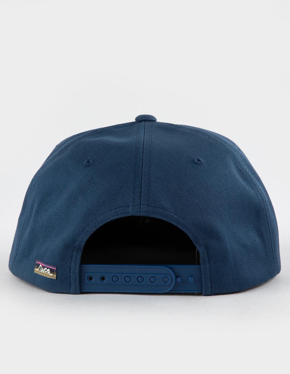 RVCA Oblow Snapback Hat - NAVY Product Image