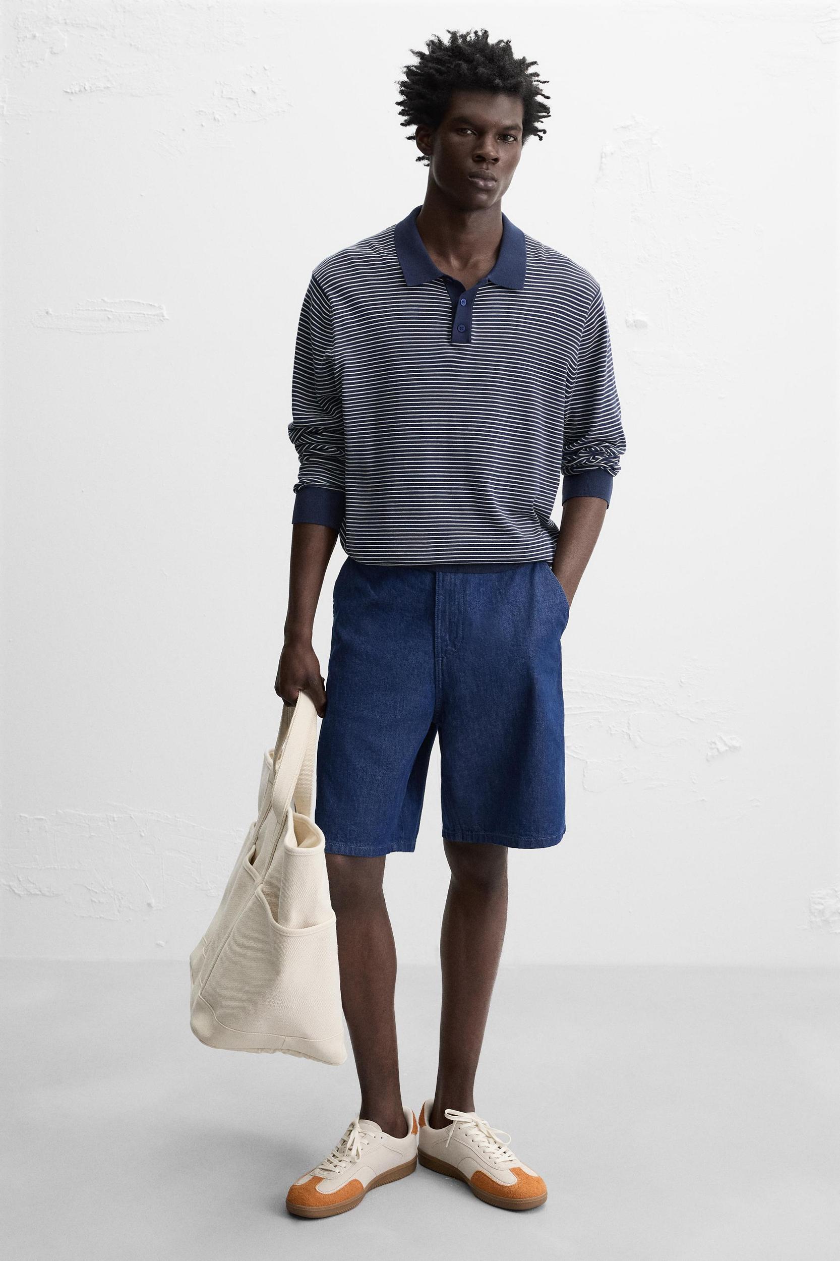 CONTRAST SOLE LEATHER SNEAKERS Product Image