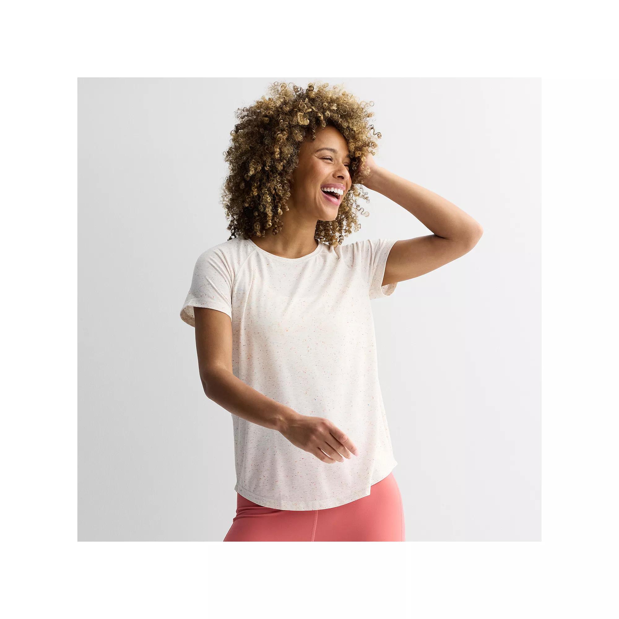 Women's Tek Gear® Essential Core Raglan Tee,  Product Image