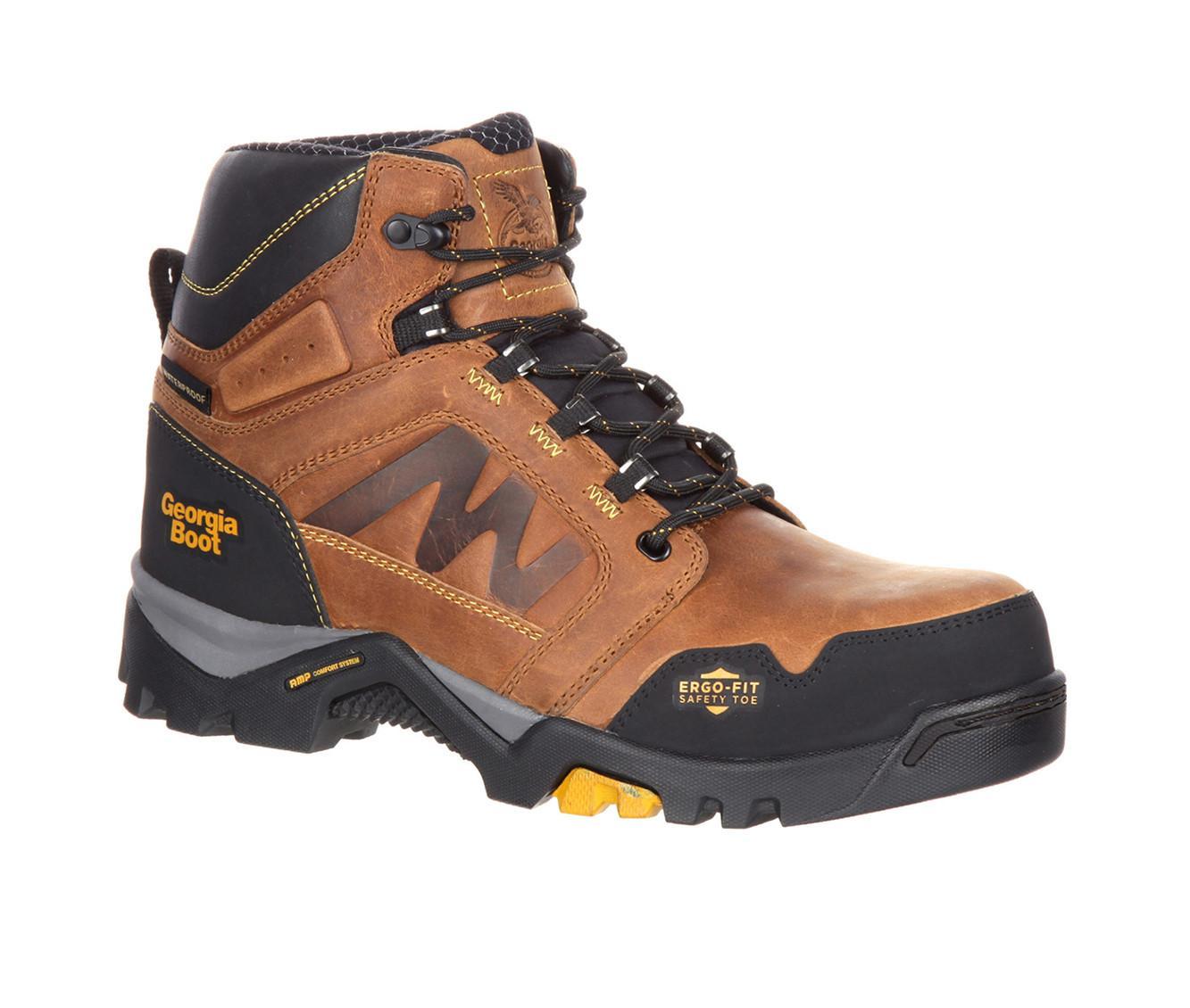 Men's Georgia Boot Amplitude Composite Toe Waterproof Work Boots Product Image