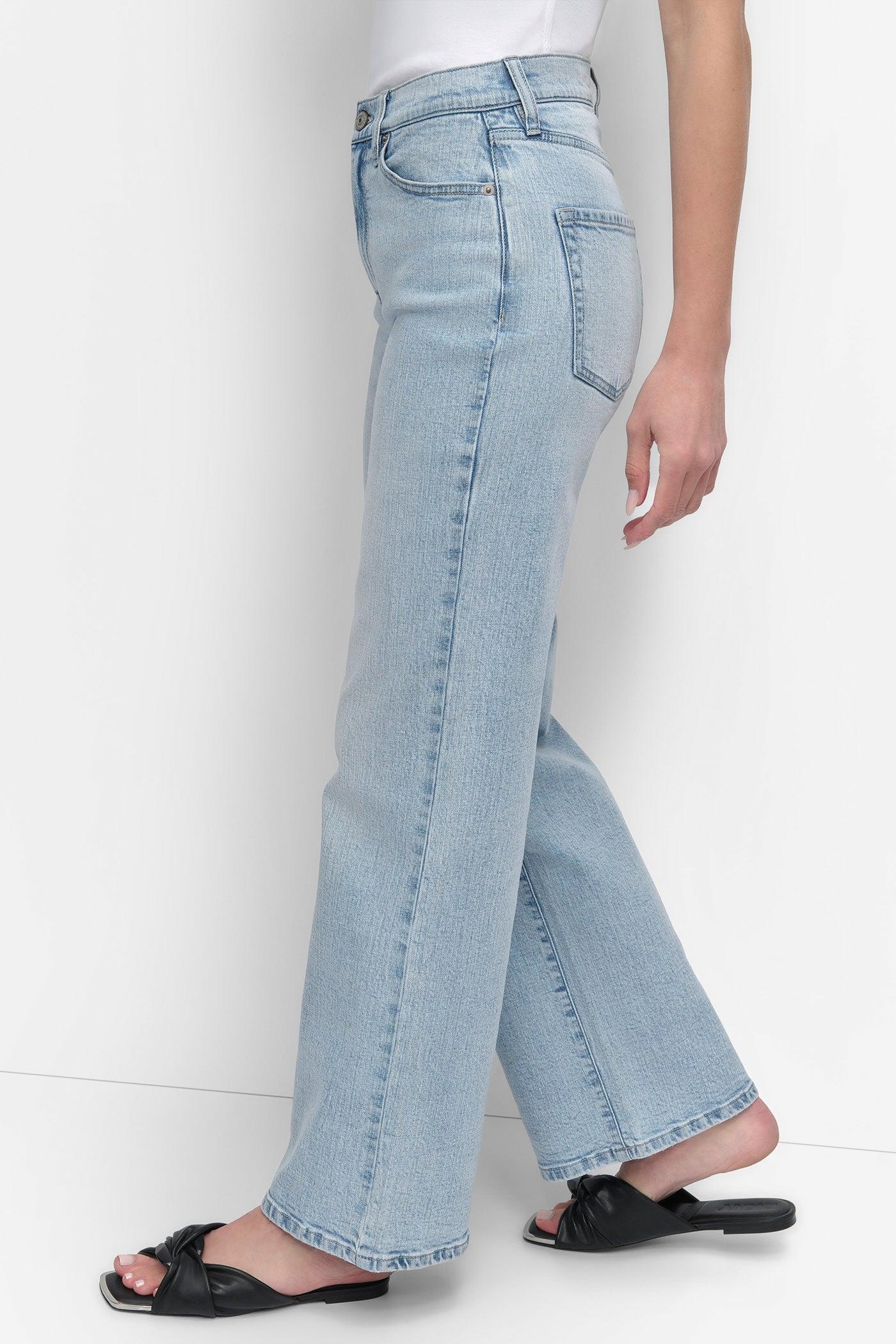 HIGH-RISE TAILORED STRAIGHT LEG JEAN Product Image