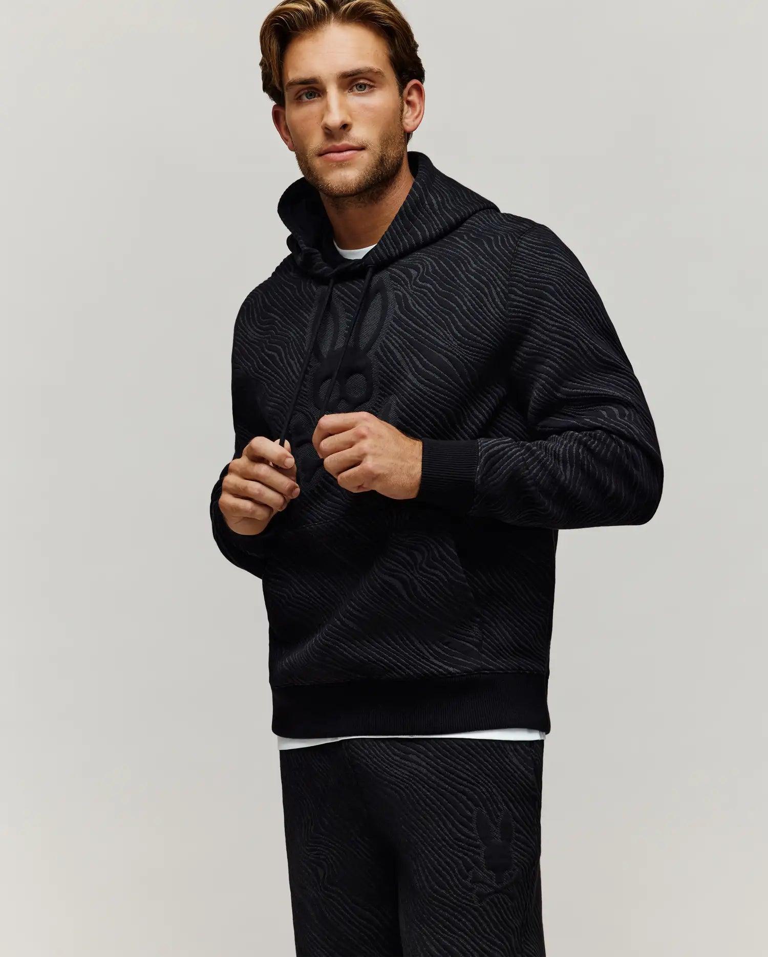 MENS KENDRICK TEXTURED HOODIE - MT0500097 Male Product Image