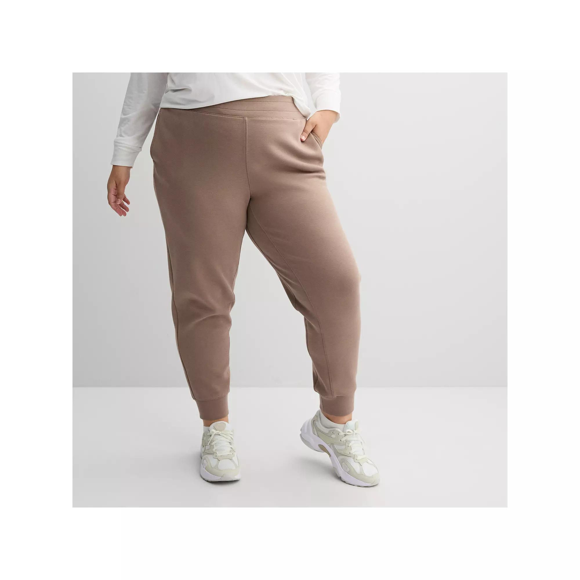 Plus Size Tek Gear® Ultracomfort Tapered Pants, Women's, Size: 3XL, Kalari Green Product Image