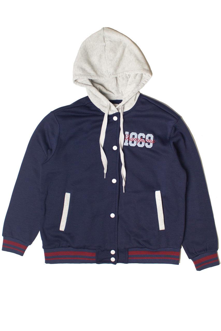 Hooded Varsity Sweatshirt Product Image