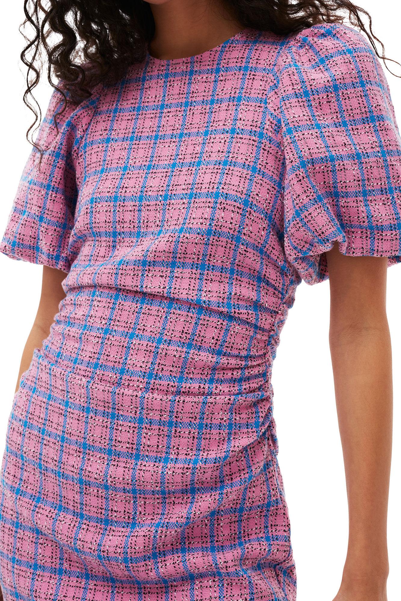 Check Suiting Mini Dress Product Image