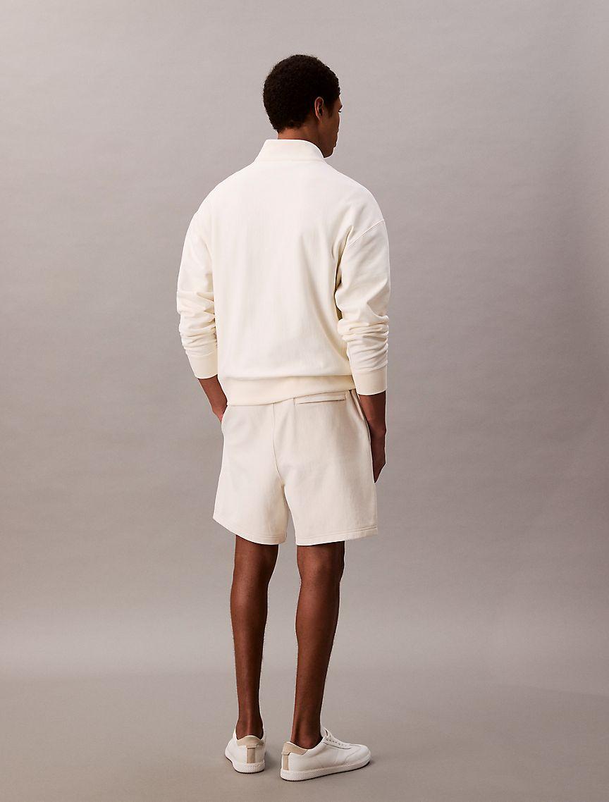 Embroidered Logo French Terry Shorts Product Image