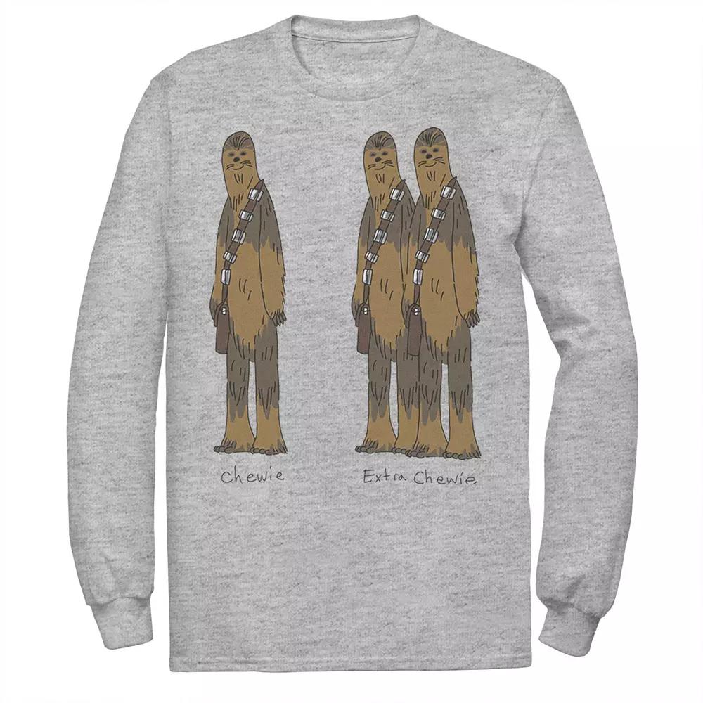 Men's Star Wars Chewie & Extra Chewie Graphic Tee,  Product Image