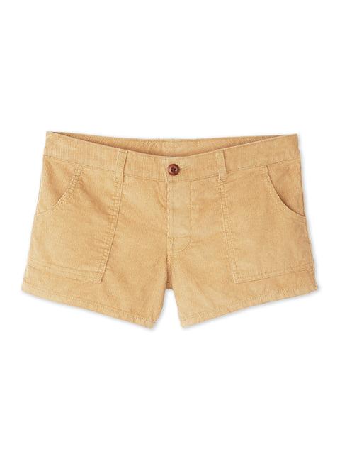 Women's Classic Corduroy Shorts - Light Blue Product Image