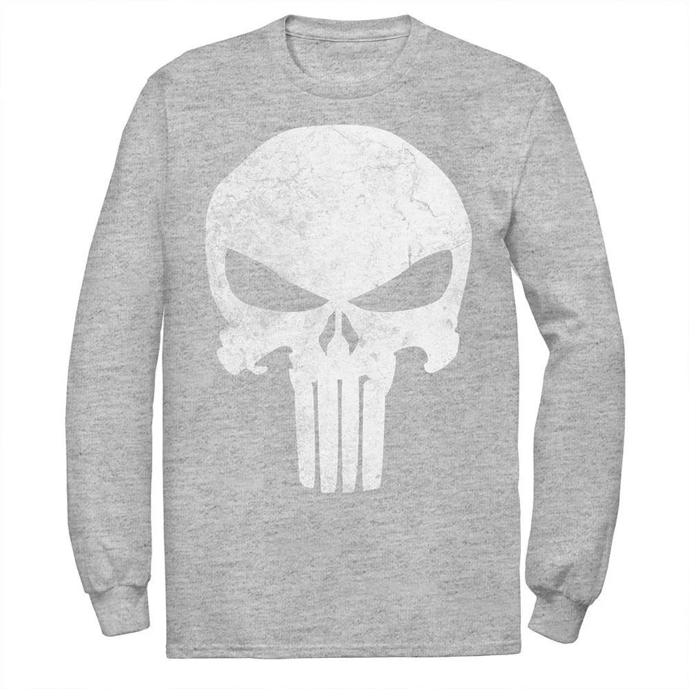 Big & Tall Marvel The Punisher Distressed Skull Logo Tee, Men's,  Product Image