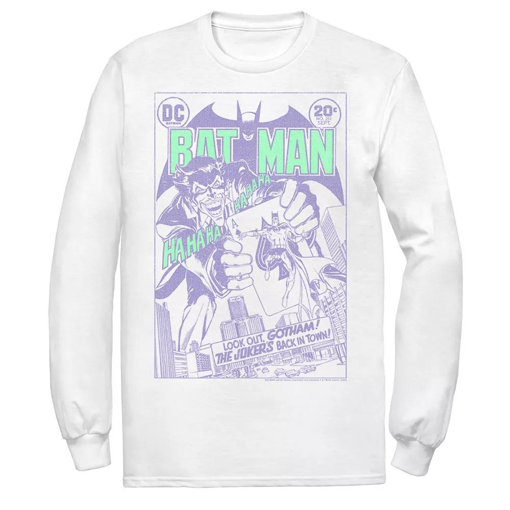 Men's DC Comics Batman Joker Cover Tee,  Product Image