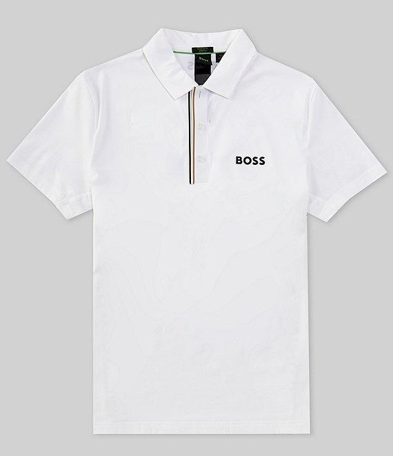Hugo Boss BOSS Paddytech Pro Performance Stretch Short Sleeve Polo Shirt Product Image
