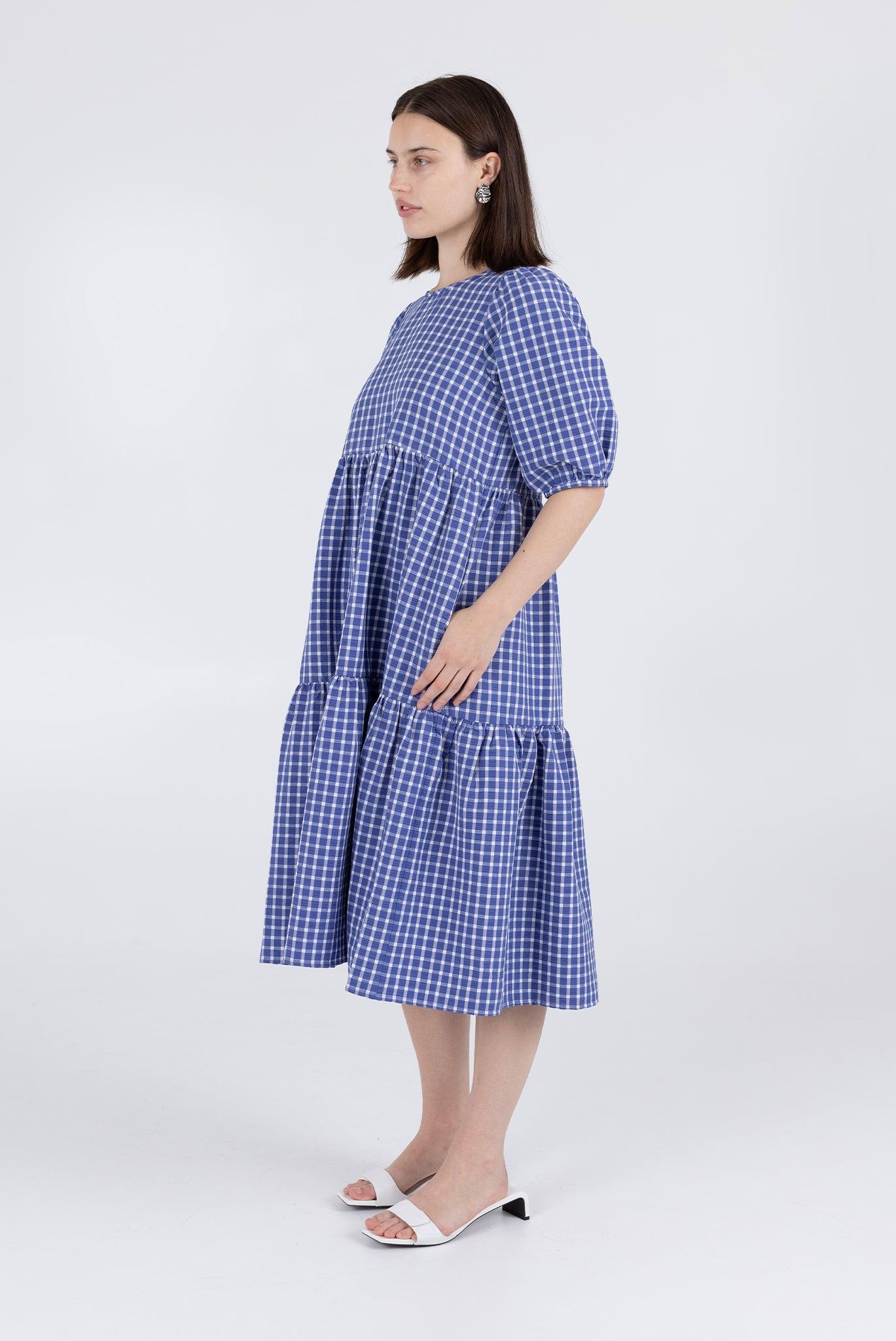 Rosemary Dress - Weekend Plaid Product Image