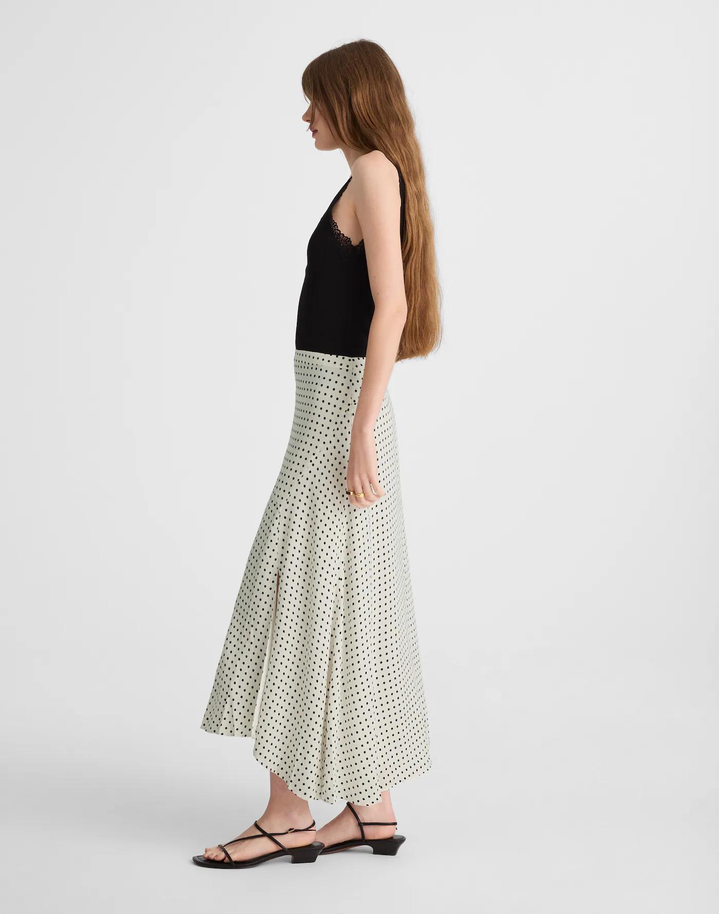 Side-Slit Midi Skirt Product Image