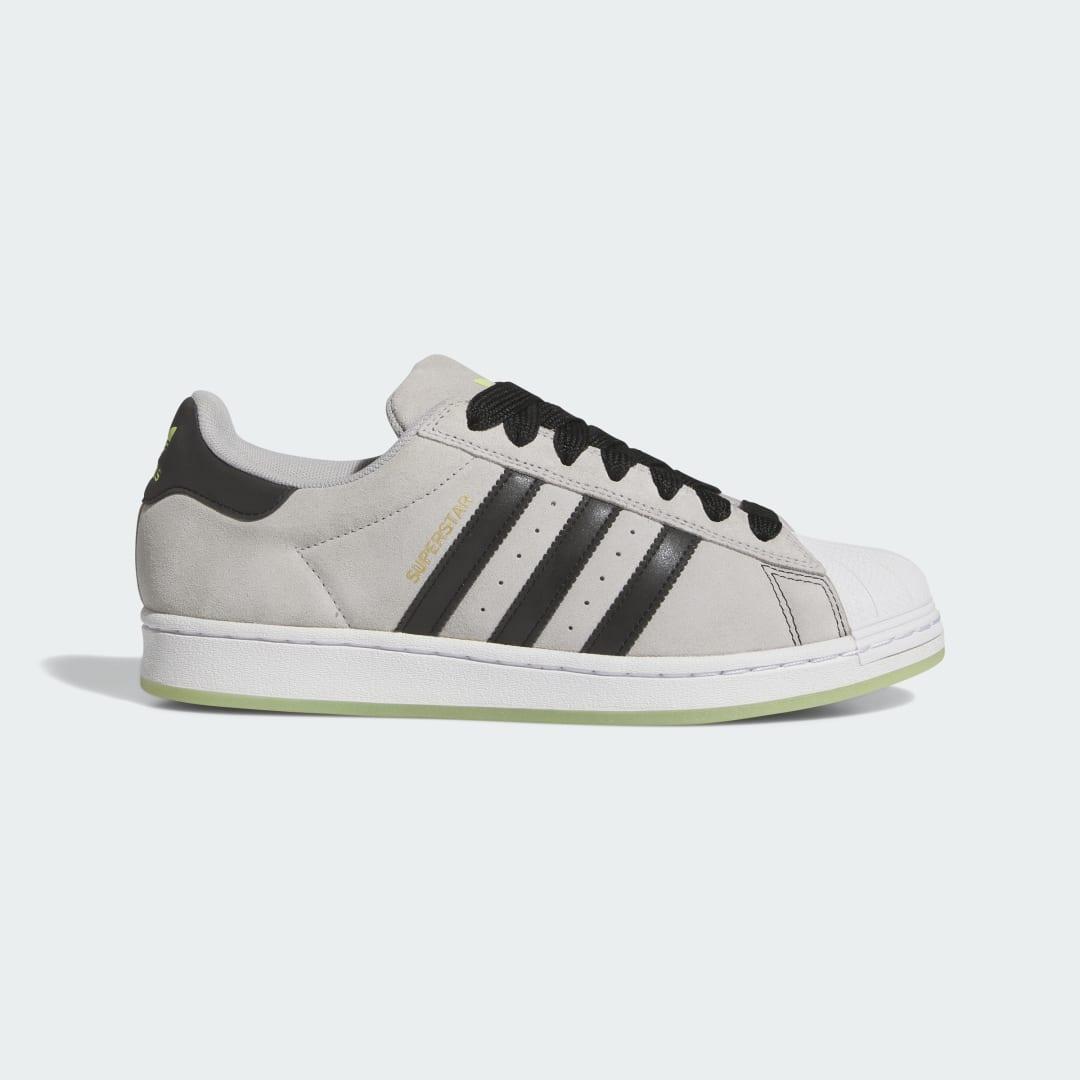 adidas Superstar Shoes Grey Two 9.5 Mens Product Image