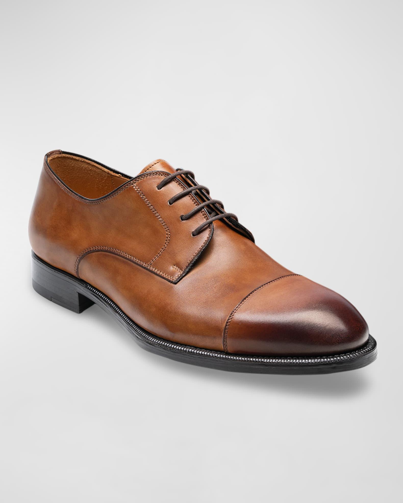 Men's Harlan Rubber Sole Leather Derby Shoes Product Image