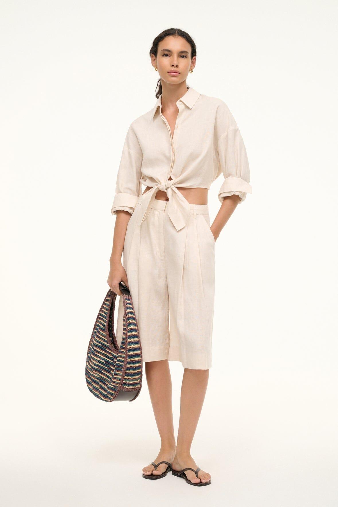 LISA LINEN TOP | NATURAL Product Image