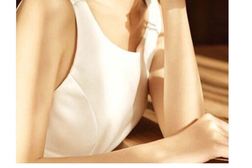 Sleeveless Crew Neck Plain Maxi A-Line Dress Product Image