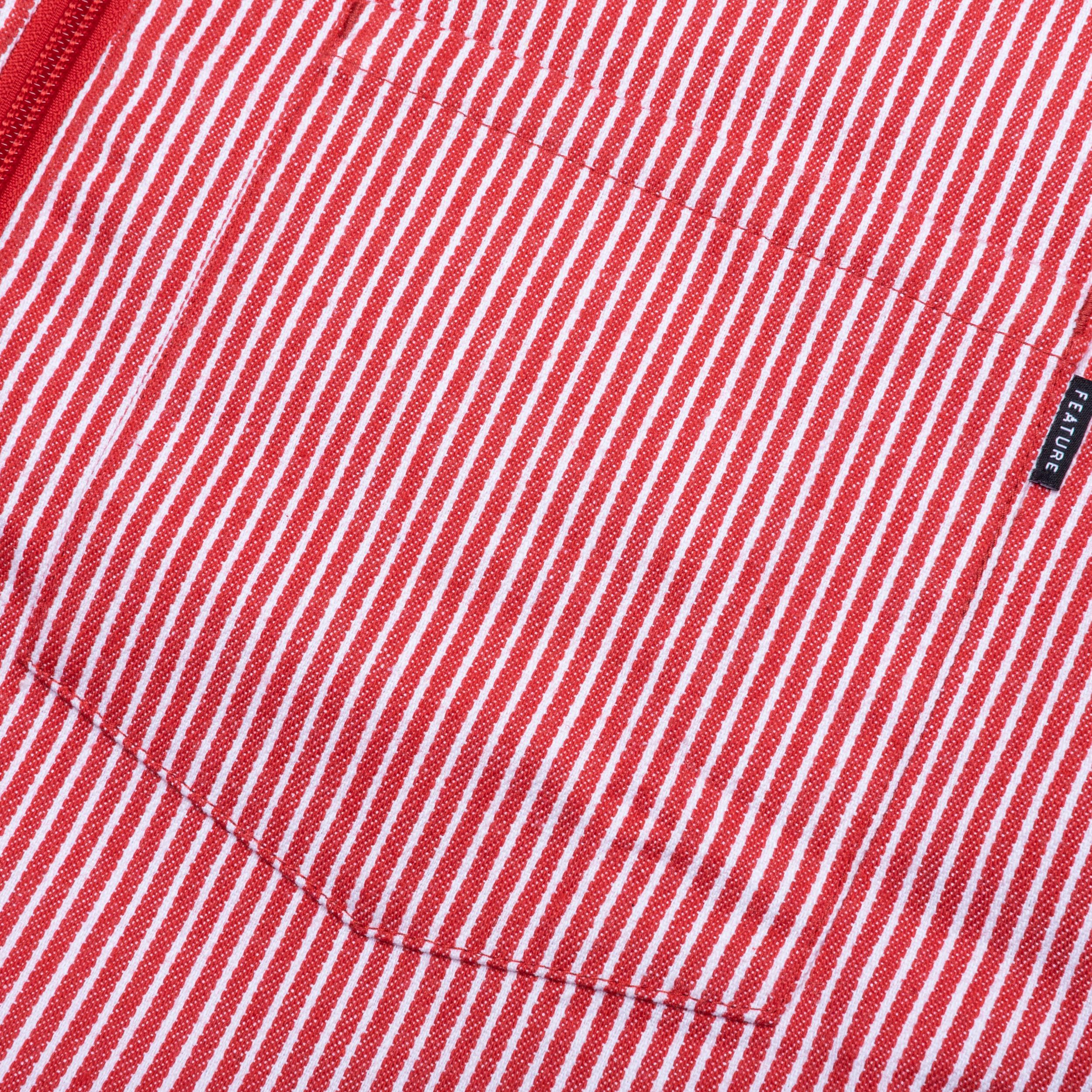 Smith 3/4 Zip Shirt - Red Male Product Image
