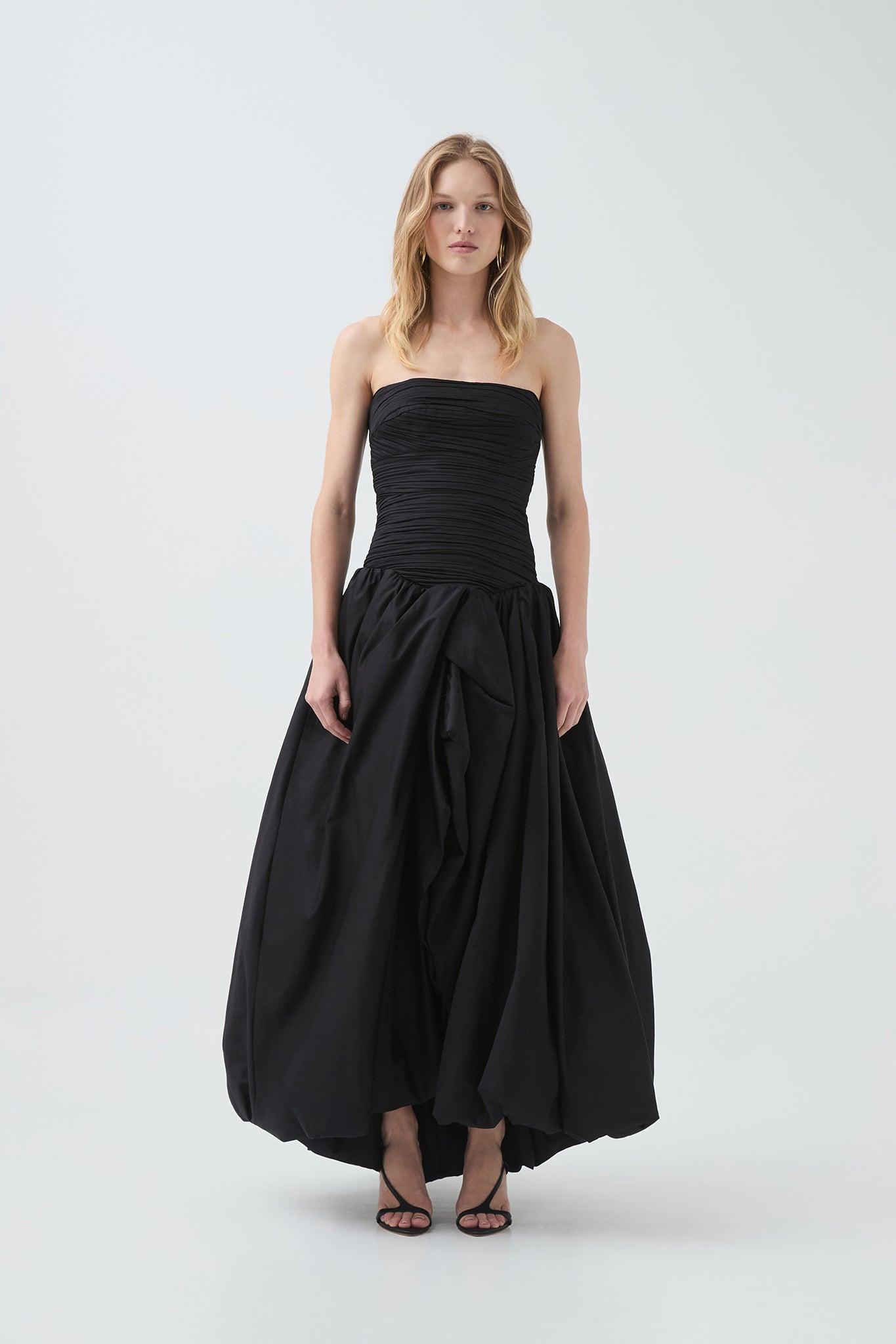 Violette Bubble Hem Maxi Dress Product Image