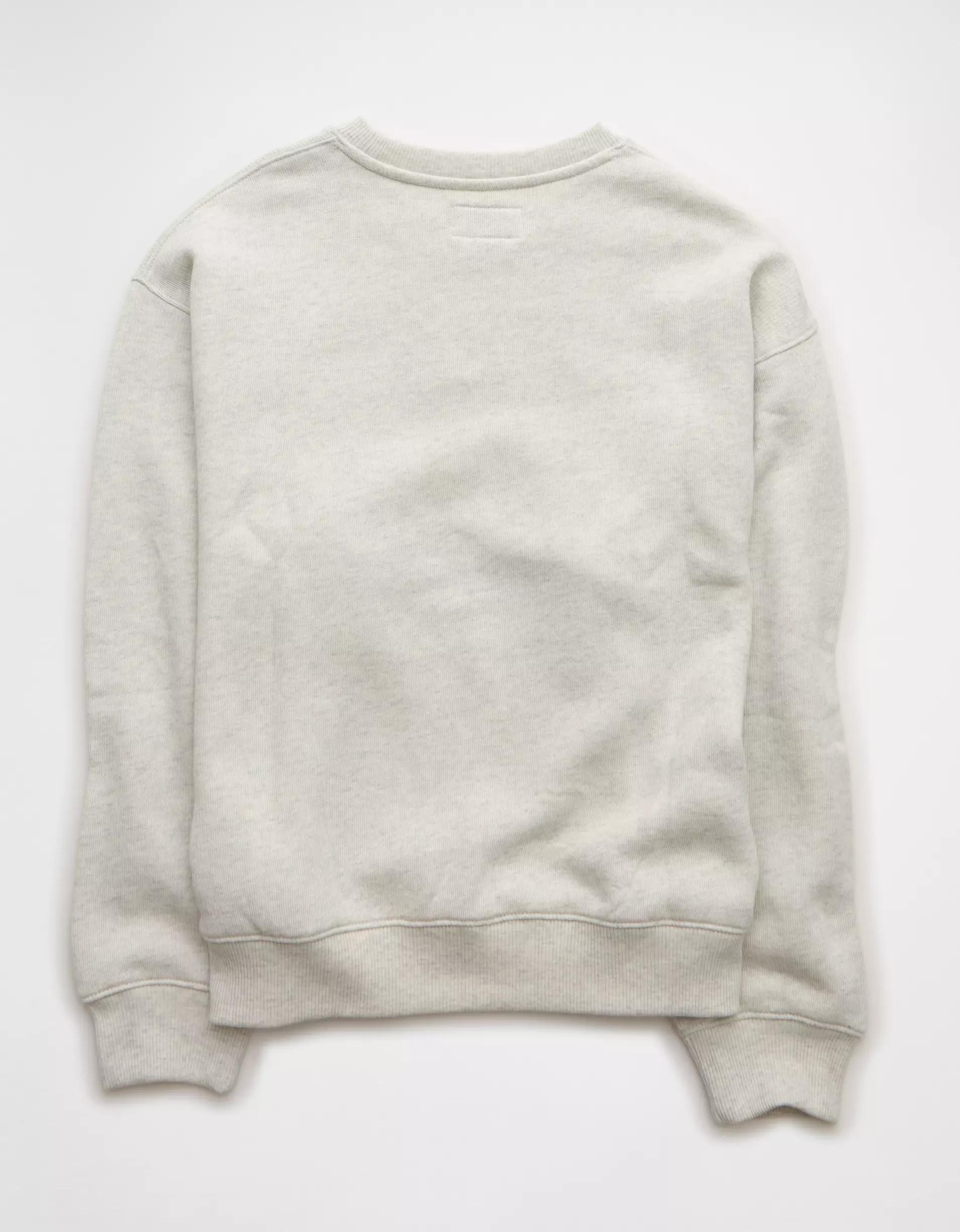 AE NFL Baltimore Ravens Graphic Relaxed Fit Sweatshirt Product Image