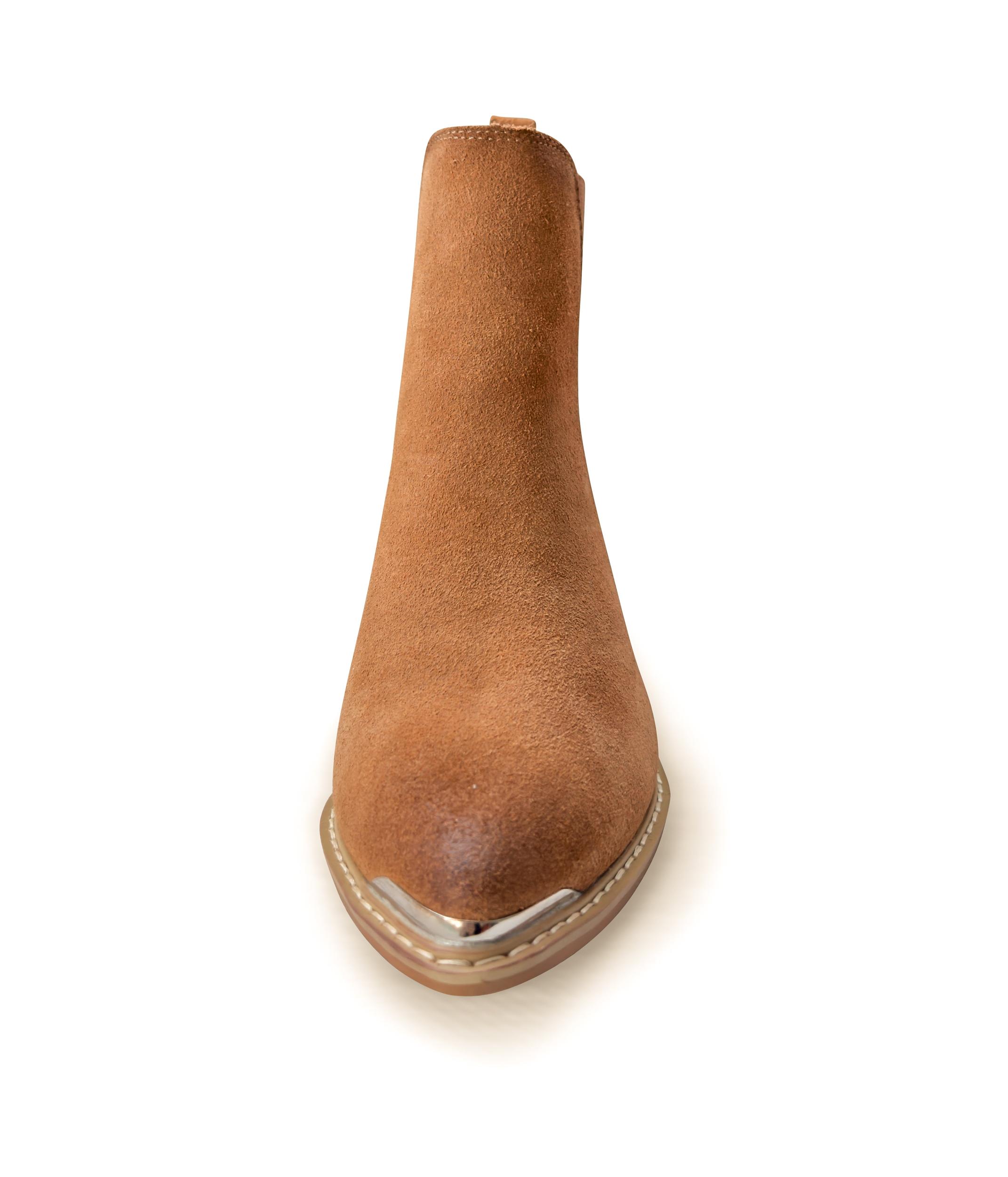 Wylie Suede Ankle Boot in Tan (Online Exclusive) Product Image