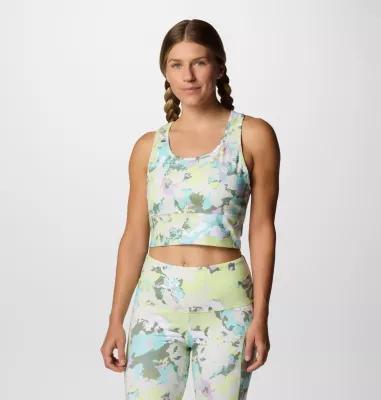 Columbia Womens PFG Open Water Cropped Tank Top- Product Image