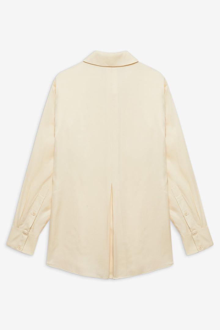 Clarabell Button Down Shirt — Yellow Product Image