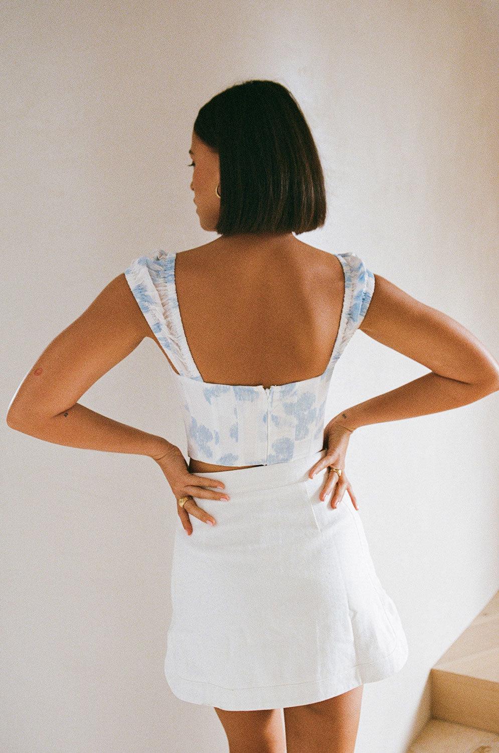 Shae Top - Honey Floral Product Image