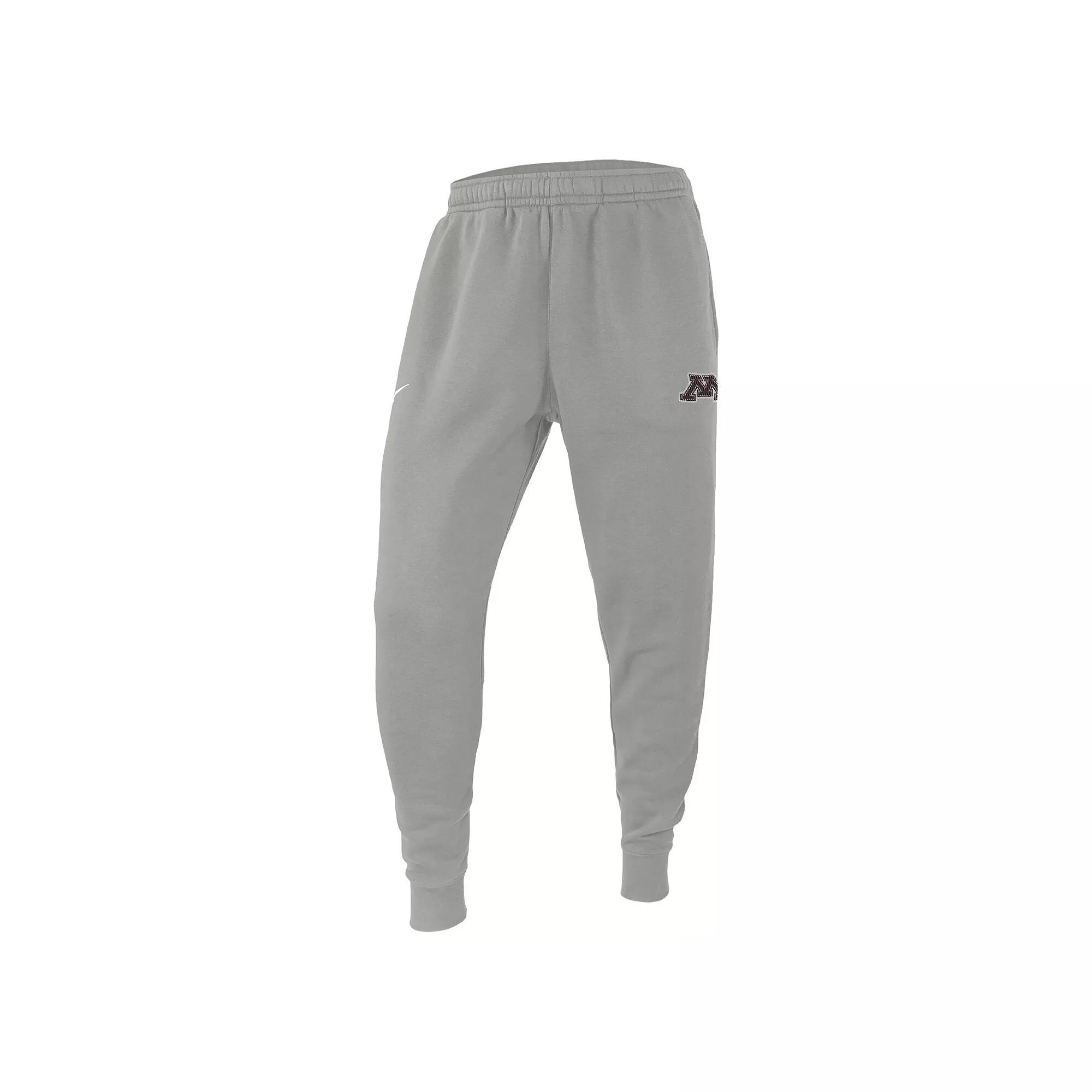 Men's Pewter Minnesota Golden Gophers Changeover Club Fleece Jogger Pants,  Product Image
