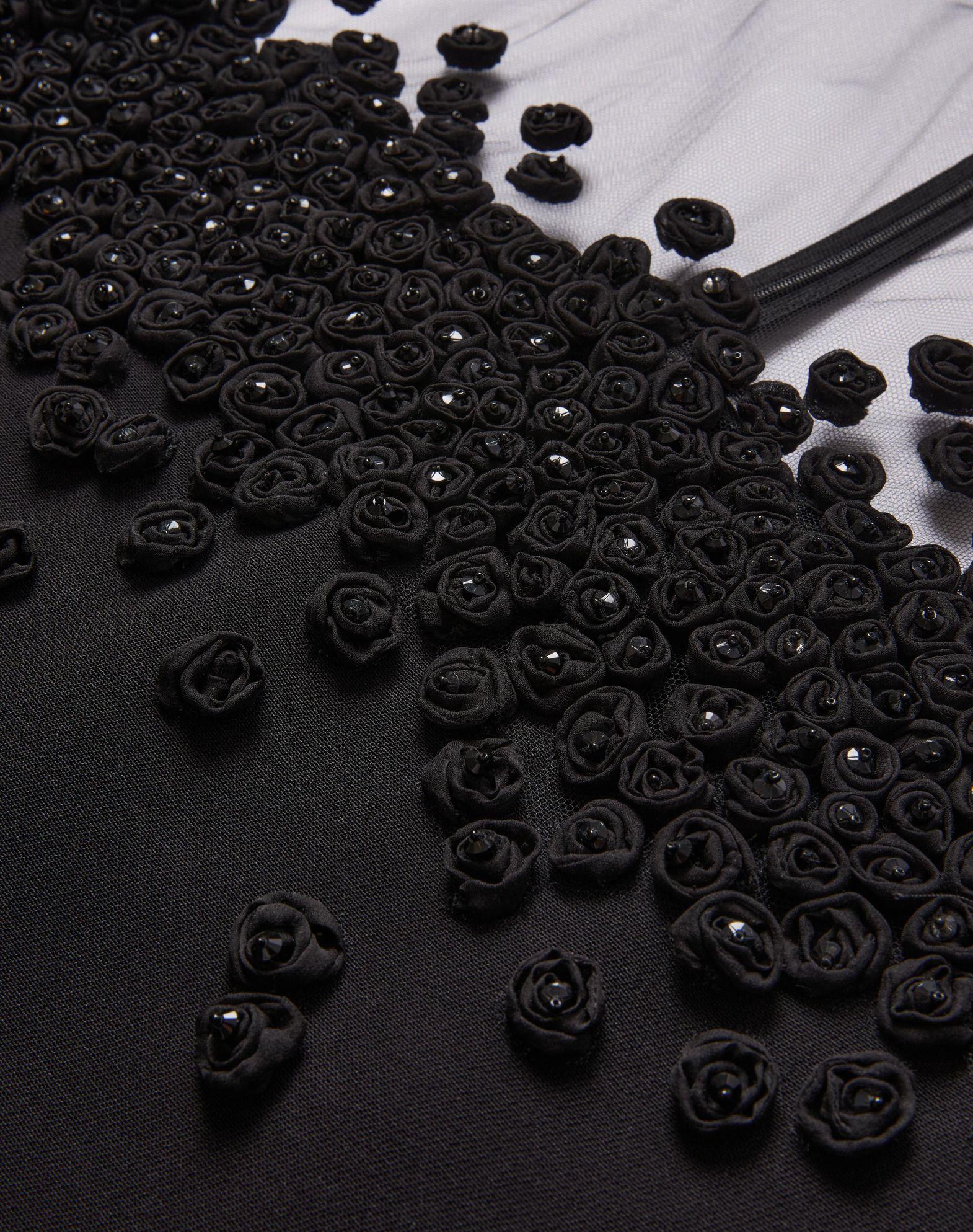 Embroidered Structured Couture Short Dress Product Image