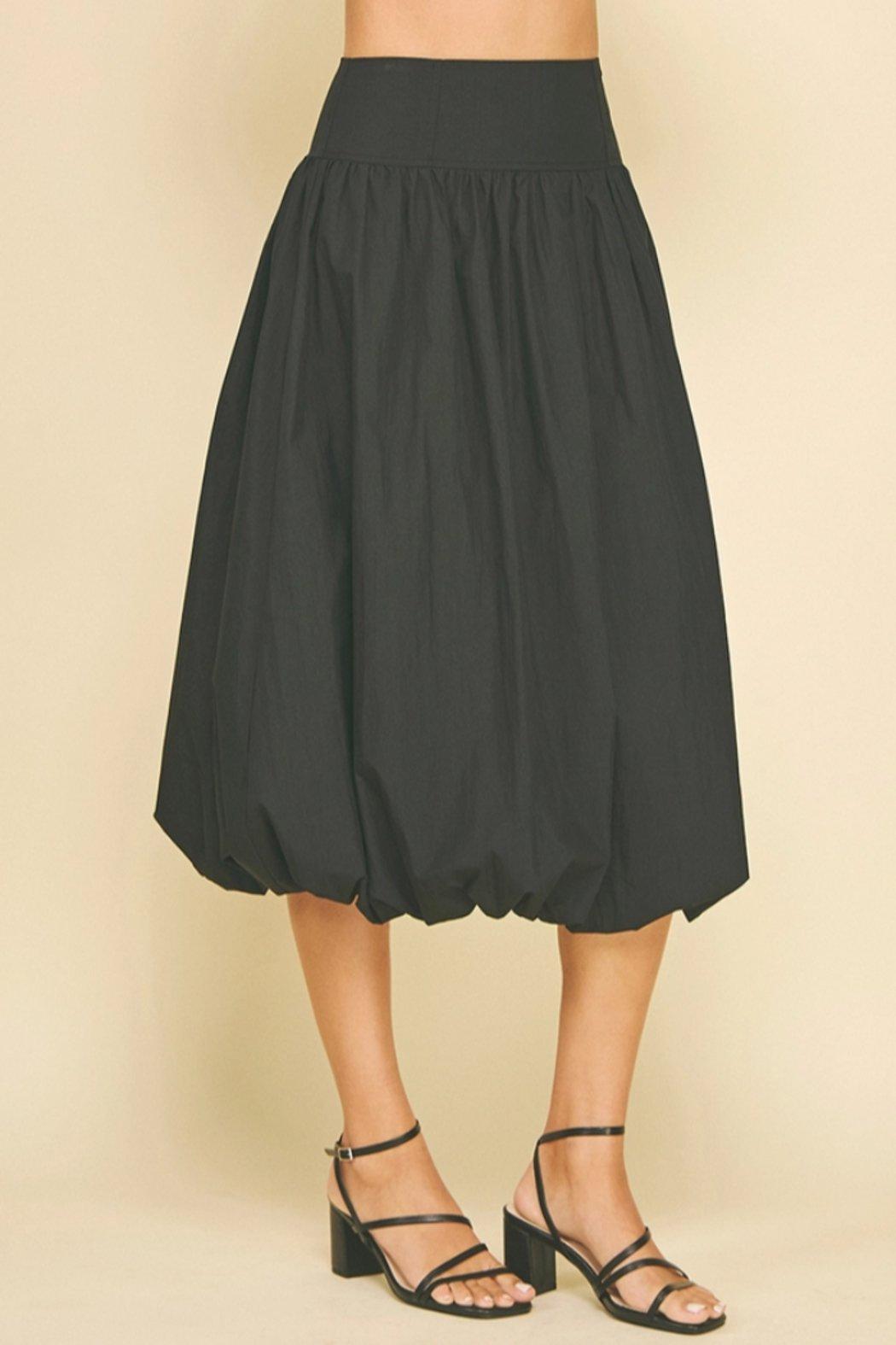 Roxy Bubble Midi Skirt Product Image