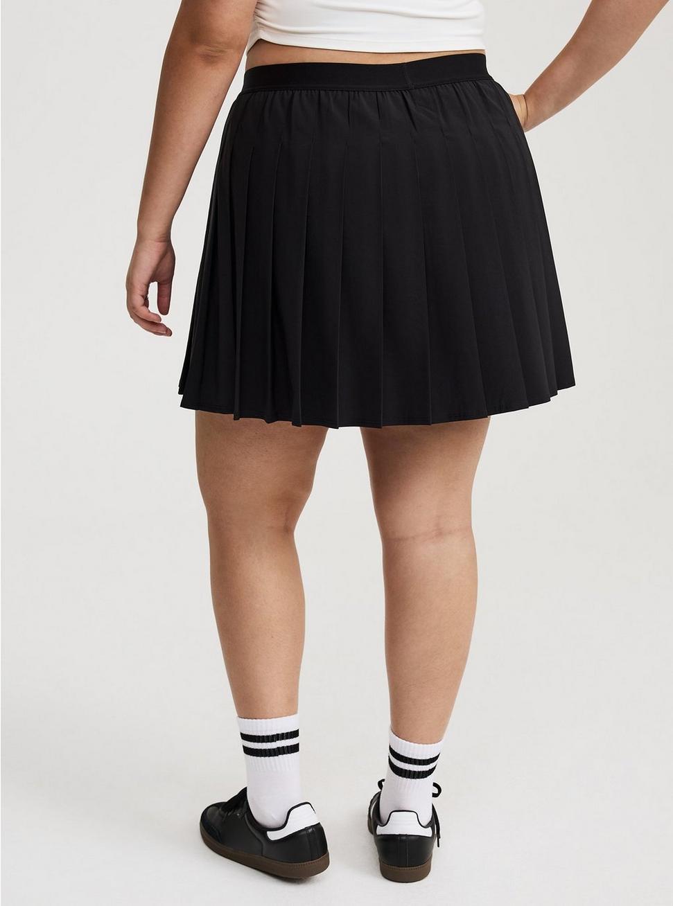 Tech Jersey Pleated Active Skirt With Bike Short Product Image