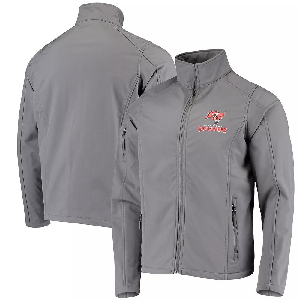 Men's Dunbrooke Pewter Tampa Bay Buccaneers Sonoma Softshell Full-Zip Jacket,  Product Image