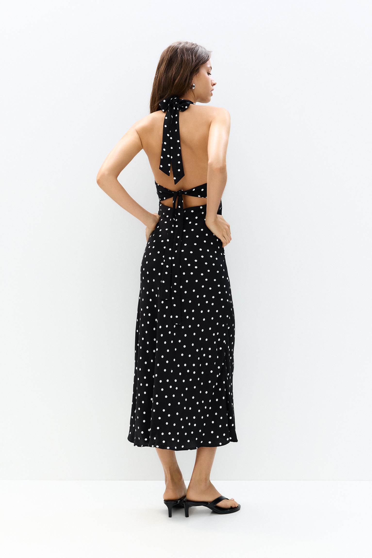 Polka dot midi dress Product Image