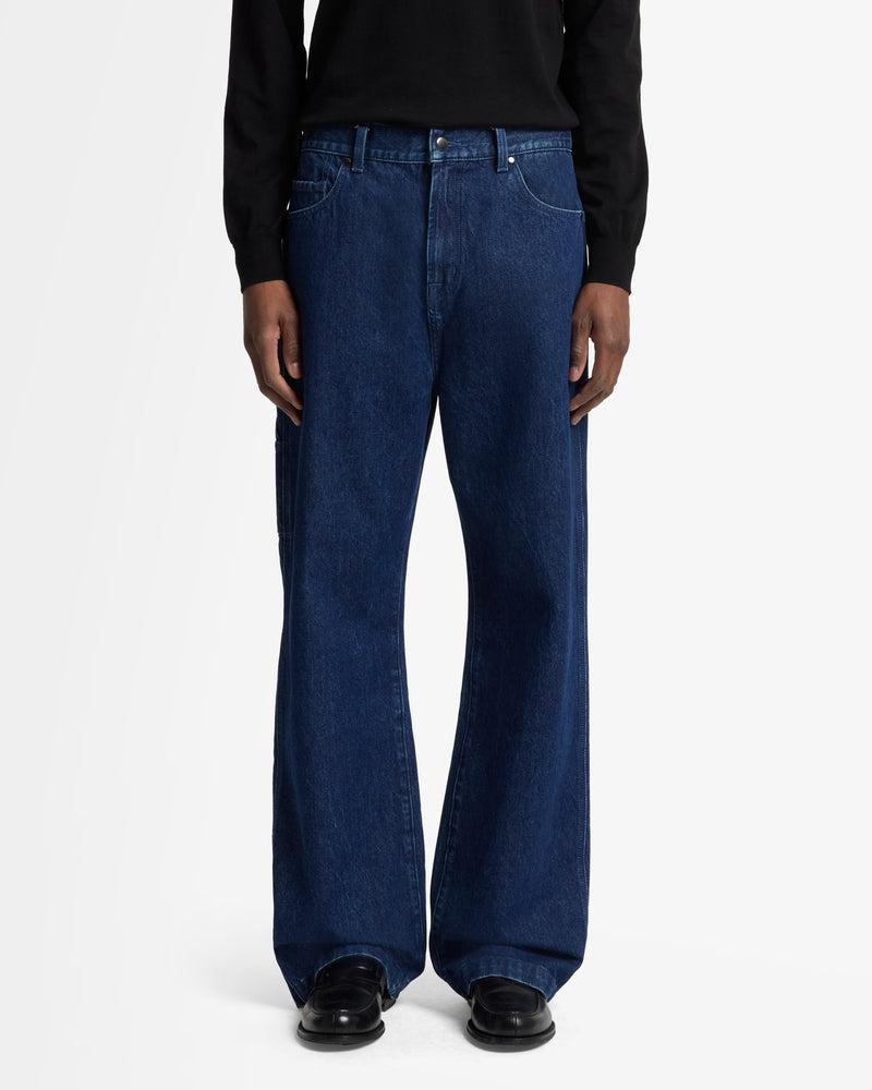 Utility Denim Wide Leg Pant Product Image