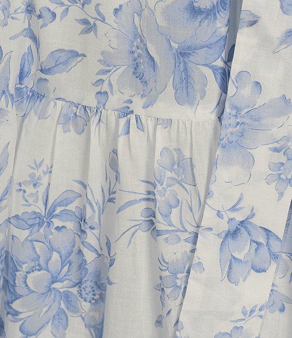 J.Marie Chloe Button Up Ruffle Sleeve Belted Tiered Midi A-Line Dress Product Image