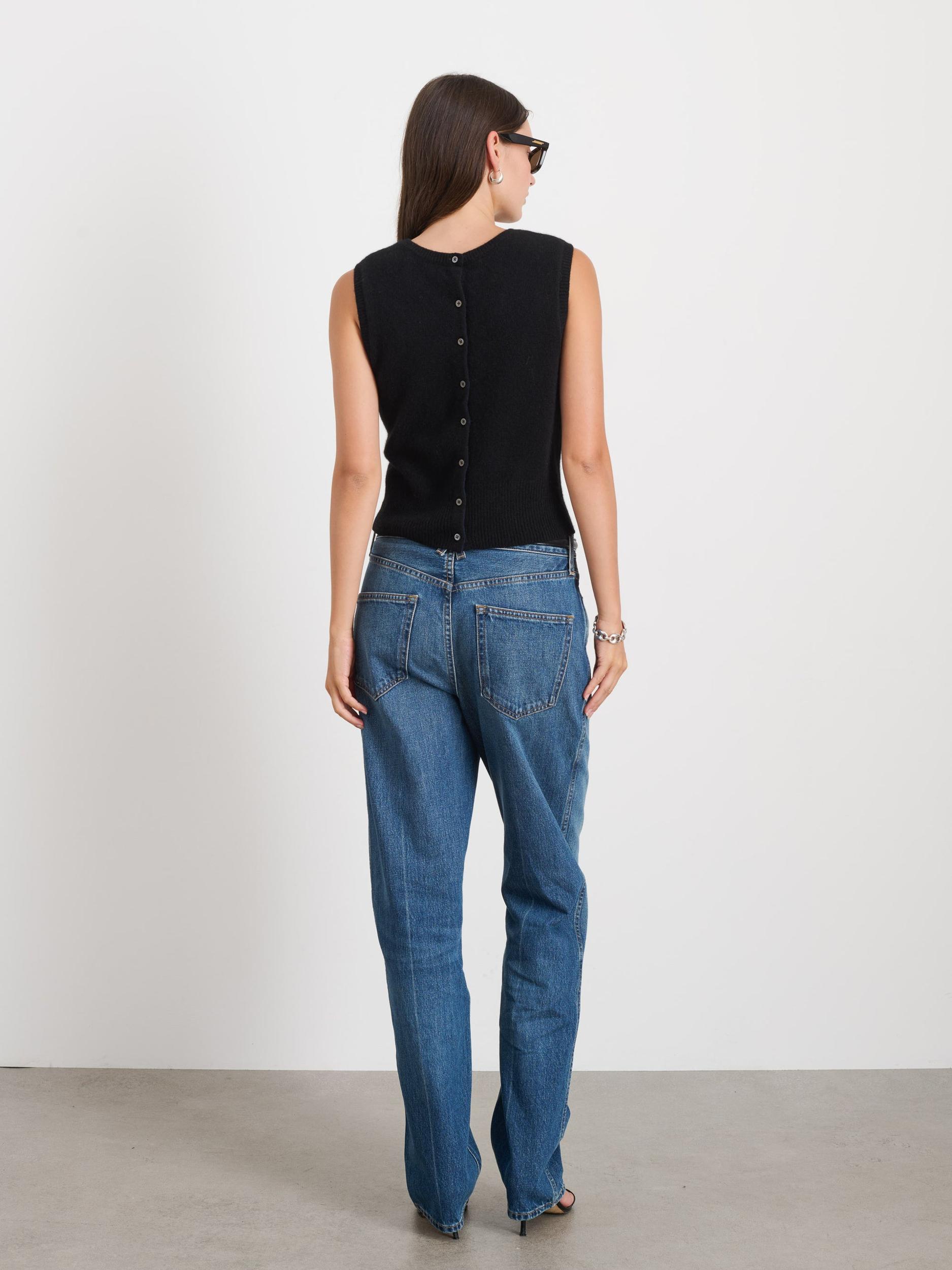 Lucie Vest in Cashmere Product Image