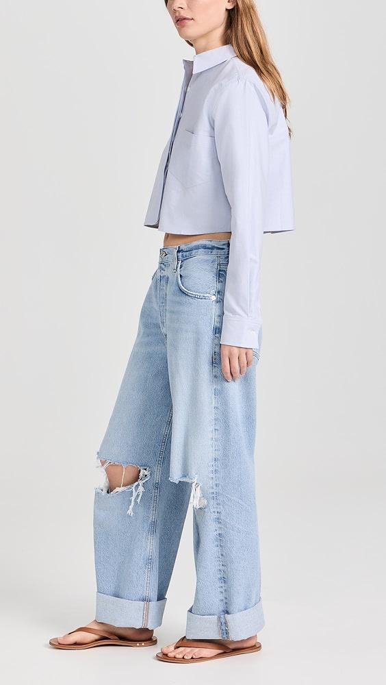Citizens of Humanity Ayla Baggy Cuffed Crop Jeans | Shopbop Product Image