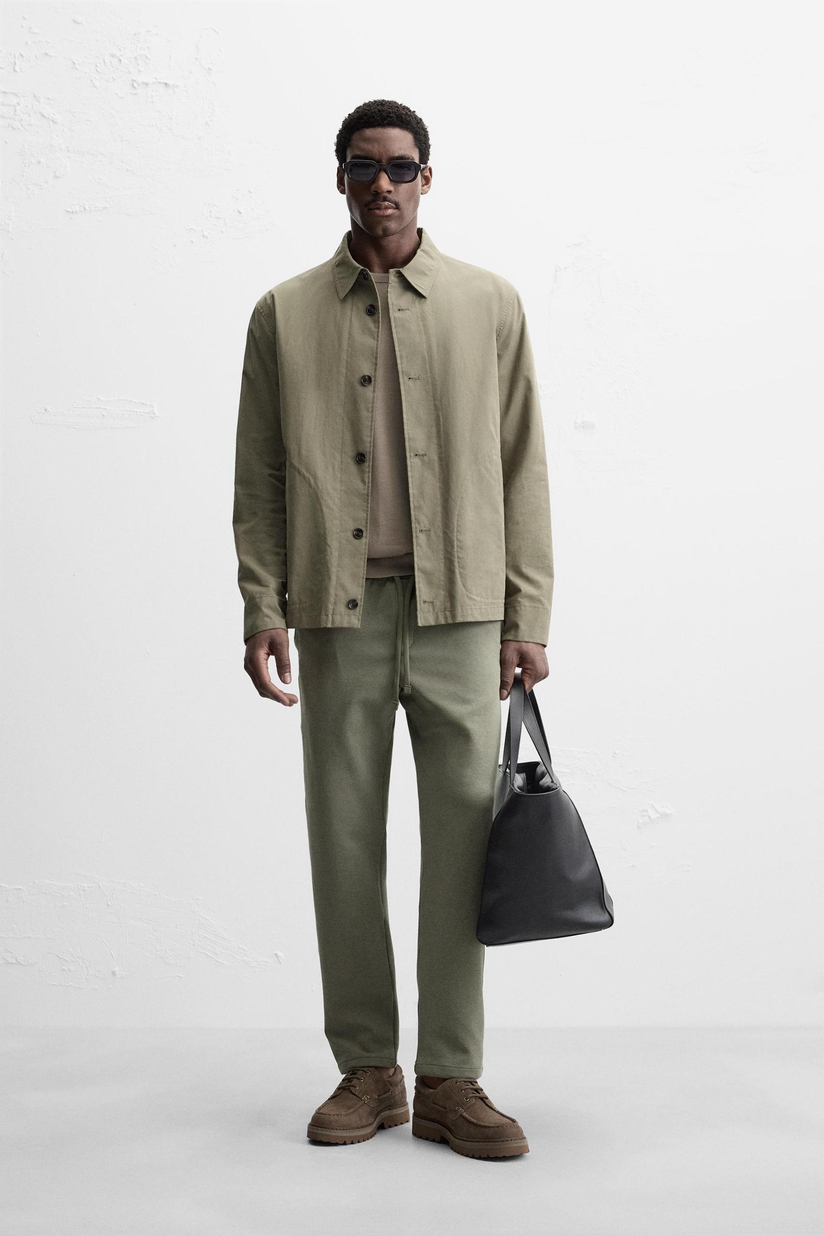 JOGGER WAIST STRETCH PANTS Product Image