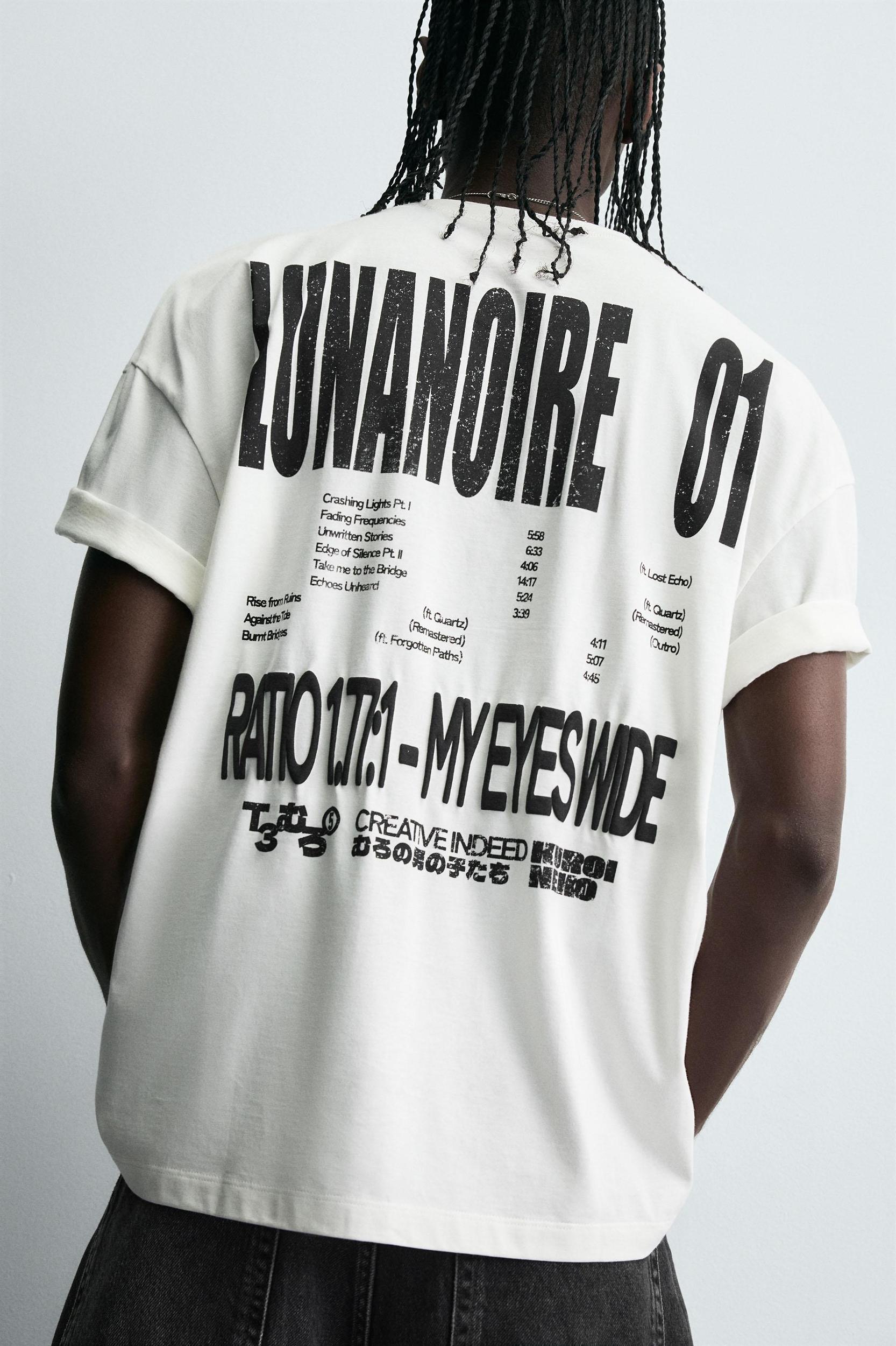 GRAPHIC TEXT T-SHIRT Product Image